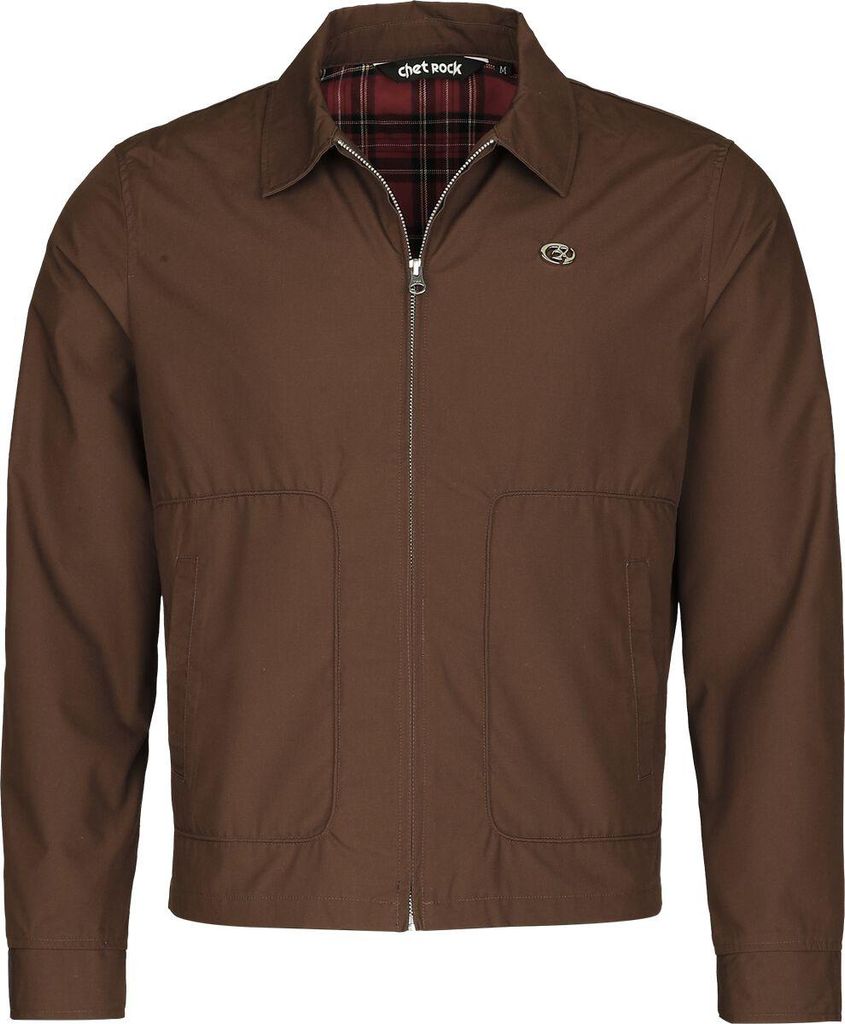 Chet Rock Übergangsjacke Herren Drift Drizzler Jacket braun S