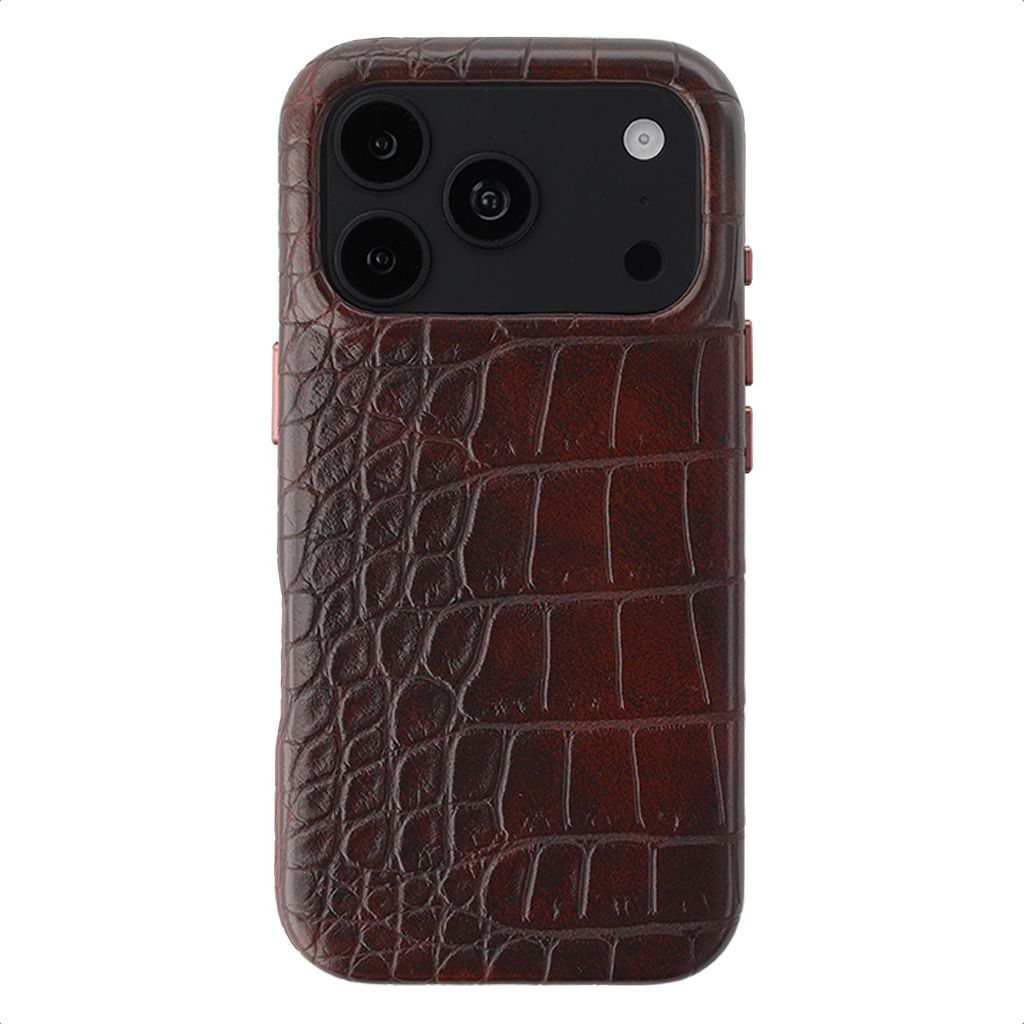 Custodia posteriore Selencia Croco con tecnologia MagSafe Immagine del prodotto 