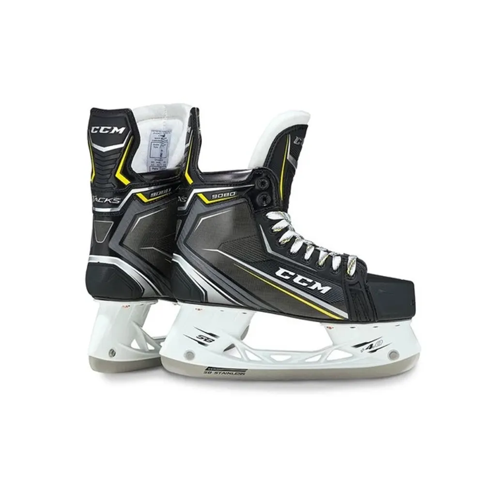 Patins CCM Tacks 9080 Senior EE 9 : finies les douleurs aux pieds larges