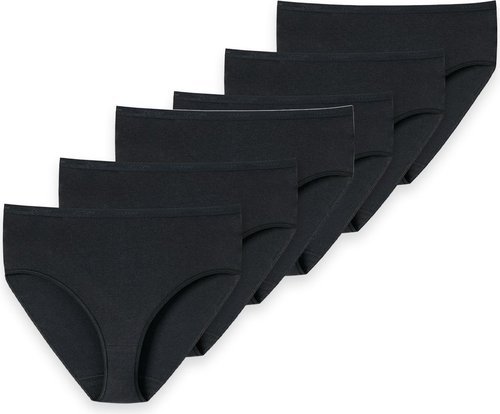 uncover by Schiesser 6er Pack Baumwolle Midi Slip Hochwertig verarbeitet, Weicher Griff durch Stretch-Anteil, Formstabil auch nach mehreren Wäschen
