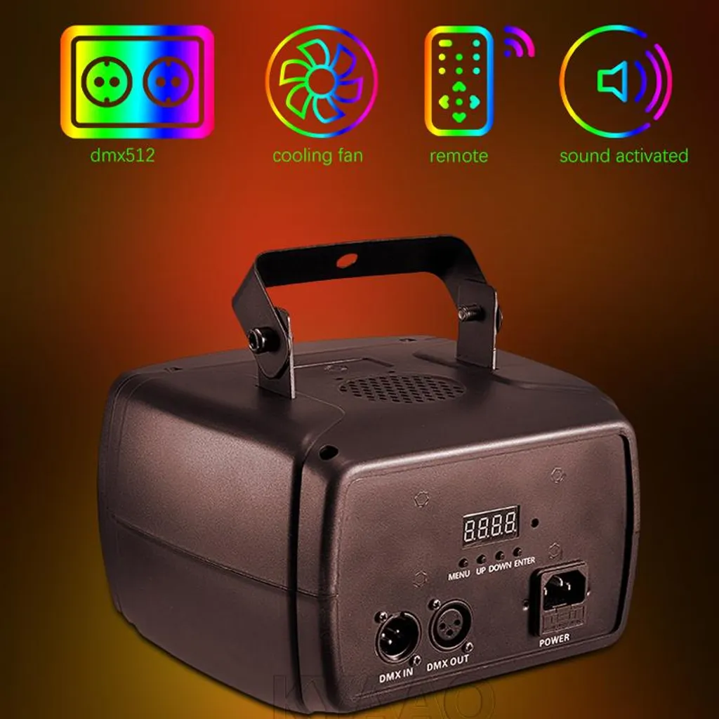 Projecteur de Théâtre DMX Lumière Chaude avec Modes Auto et Prise EU - 2