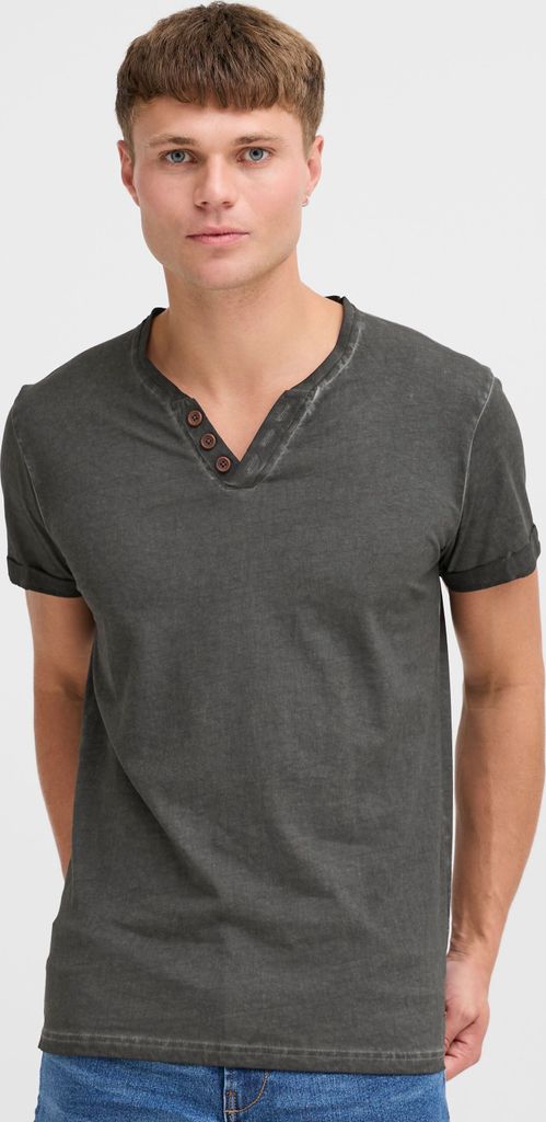 SOLID SDTino Herren T-Shirt Kurzarm Shirt mit V-Ausschnitt 100% Baumwolle Regular fit