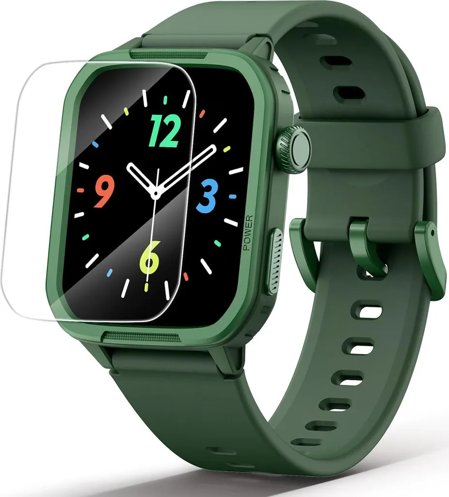 Regalo Smartwatch Ragazzi: Vetro Temperato e Sport IP68 Elegante