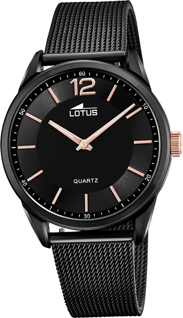 Recensione Lotus Uomo D2UL18736/3 | Specifiche Acciaio Nero PVD