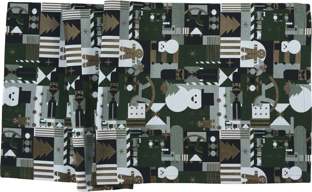 Sander - Tischläufer / Table Runner - Calvin - 50 x 140 cm - Farbe: Grün