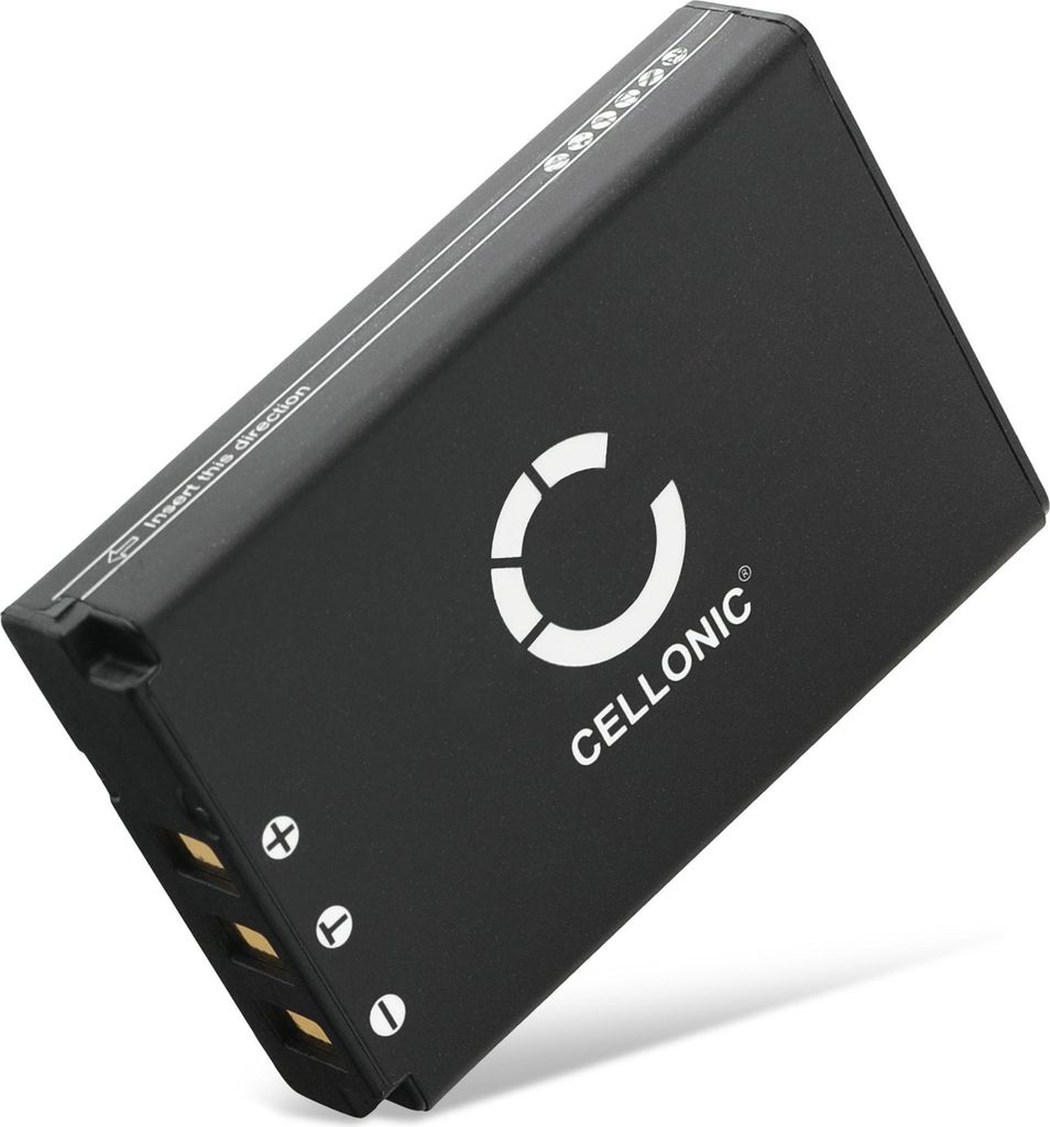 CELLONIC 1x Akku für Kamera Kompatibel mit Zoom Q8 Recorder, BT-03 - (1800mAh, 3.7V)
