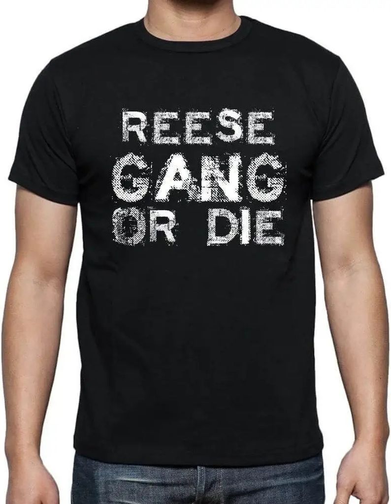 Herren Grafik T-Shirt Reese-Familienbande – Reese Family Gang – Öko-Verantwortlich Vintage Jahrgang Kurzarm Lustige Druck Geburtstag Geschenk ...