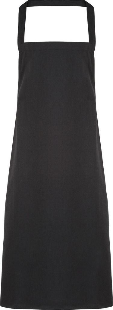 Premier Damen Schürze ohne Taschen RW1055 (Einheitsgröße) (Schwarz)