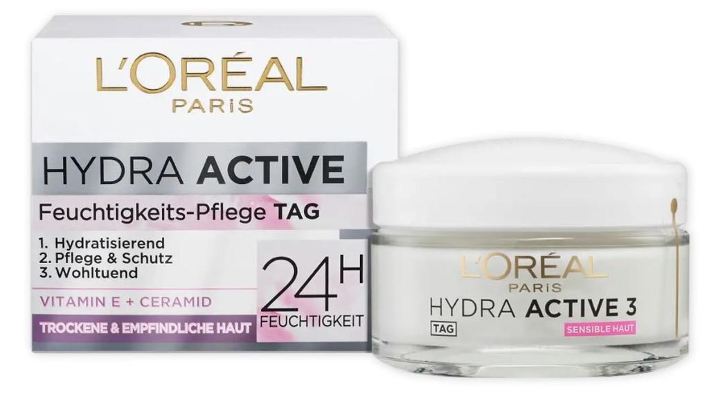L'Oreal Hydra Active 3 dagcreme 50ml dry Image du produit 