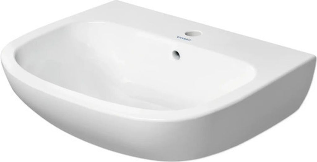 DURAVIT Waschtisch DuraHome 60 x 46 cm weiß glänzend Produktbild 