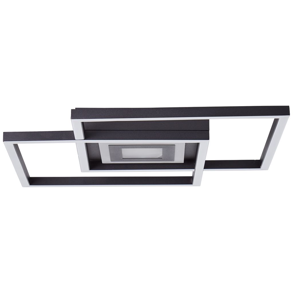 BRILLIANT Metis LED Deckenleuchte 40x30cm schwarz G99381/06 Produktbild 