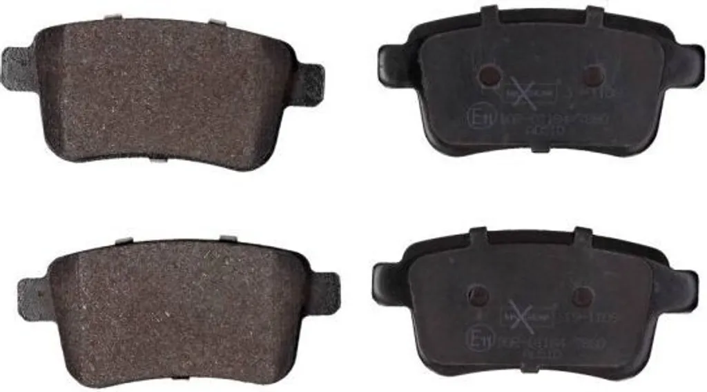Plaquettes de frein 4154210410 sans bruit pour Citan et Kangoo arrière