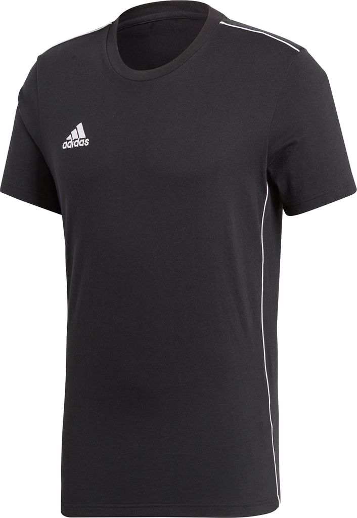 adidas CORE18 TEE BLACK/WHITE BLACK/WHITE S