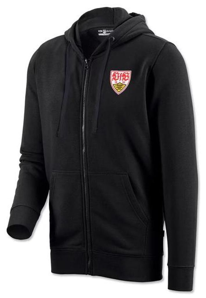 VfB Stuttgart Jacke Wappenstick schwarz Gr. L Produktbild 