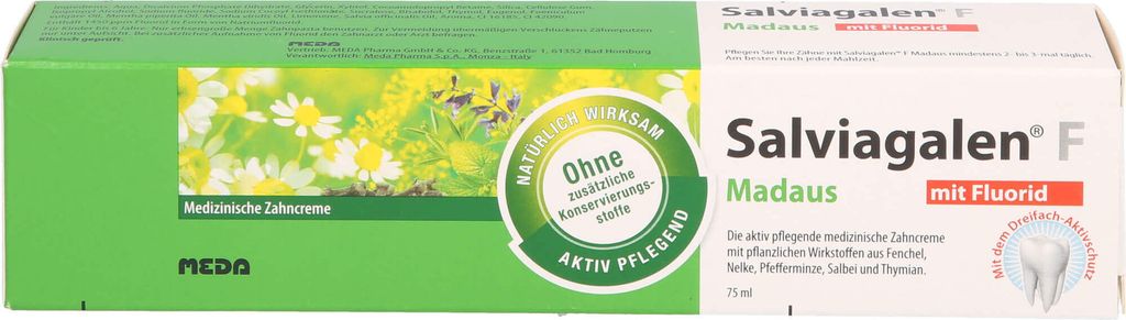 Salviagalen F Madaus Zahncreme 75ml Produktbild 
