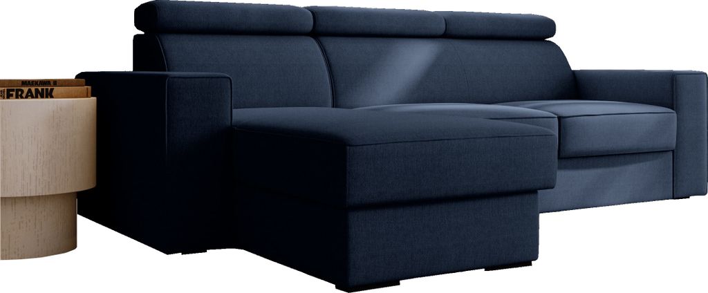 Ecksofa mit Schlaffunktion und Bettkasten - Universelle Ottomane, Couch für Wohnzimmer, Schlafsofa Sofagarnitur Sofa Eckcouch L-Form Wohnlandschaf...