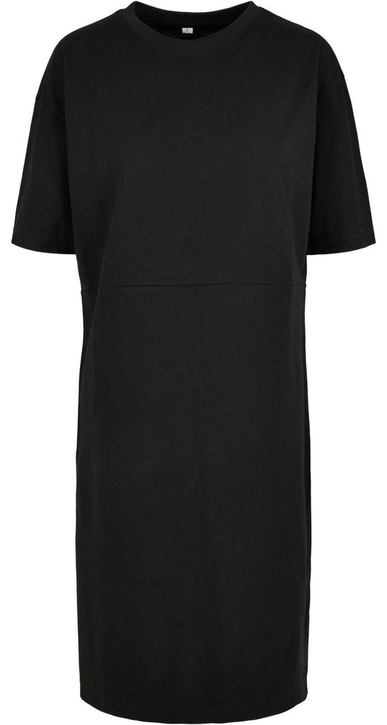 Build Your Brand - T-Shirt Seitenschlitz für Damen LT2465 (4XL) (Schwarz)