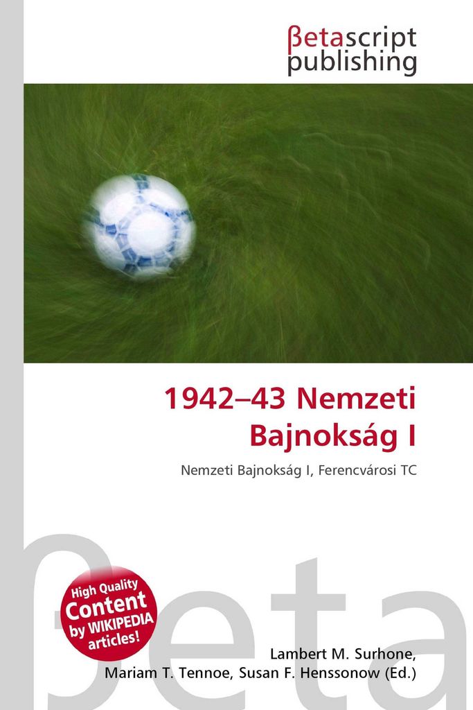 1942-43 Nemzeti Bajnokság I