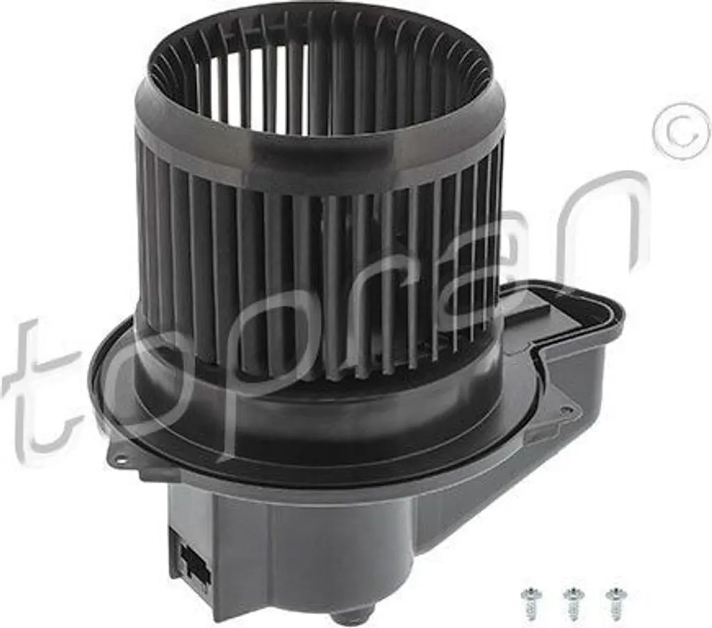 TOPRAN 601 308 Ventilateur d'habitacle OE 68093422AB pour Fiat 500 Panda