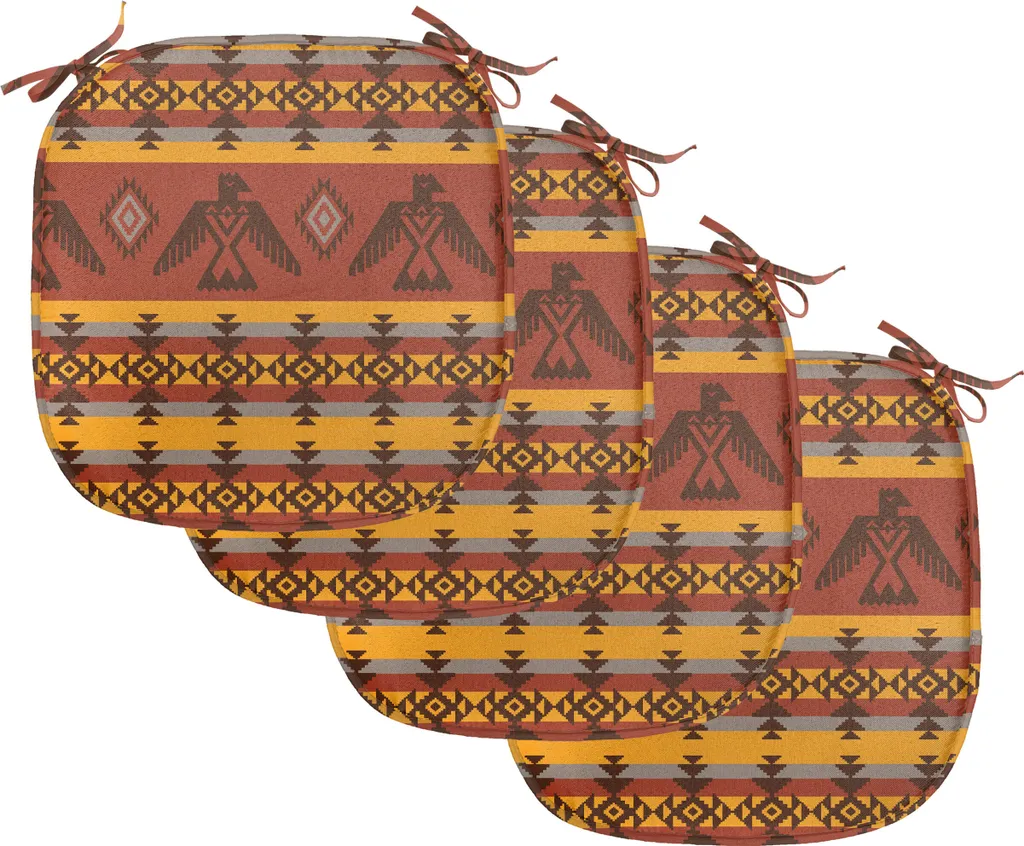 Coussin de Chaise Anti-Glisse et Imperméable - Fini les Taches Lot de 4