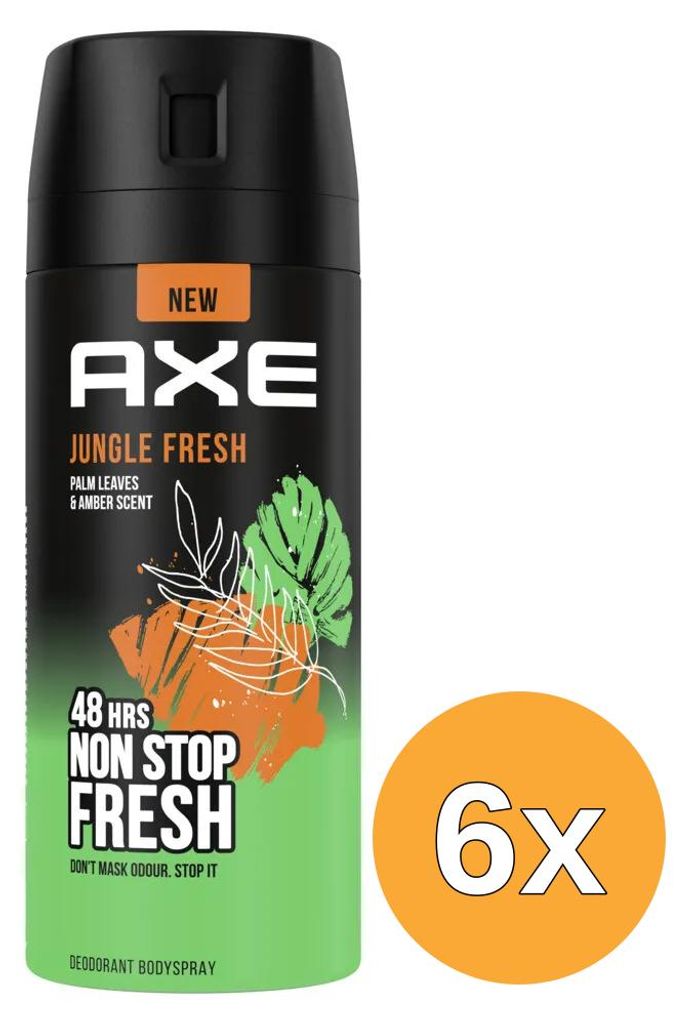 6x dezodorant v spreji Axe – Junge Fresh 150 ml Obrázok produktu 