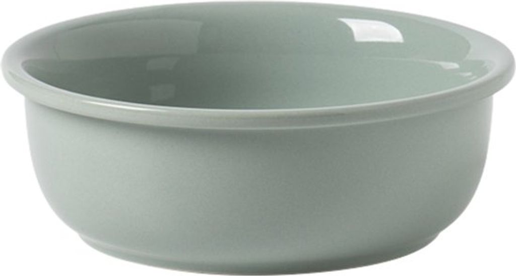 Gizmo Futternapf Katze Doppelt - Hellgrün - 2 Keramik Trink- & Futternäpfe mit Ständer - Trinknapf - 12.5CM - 300ML