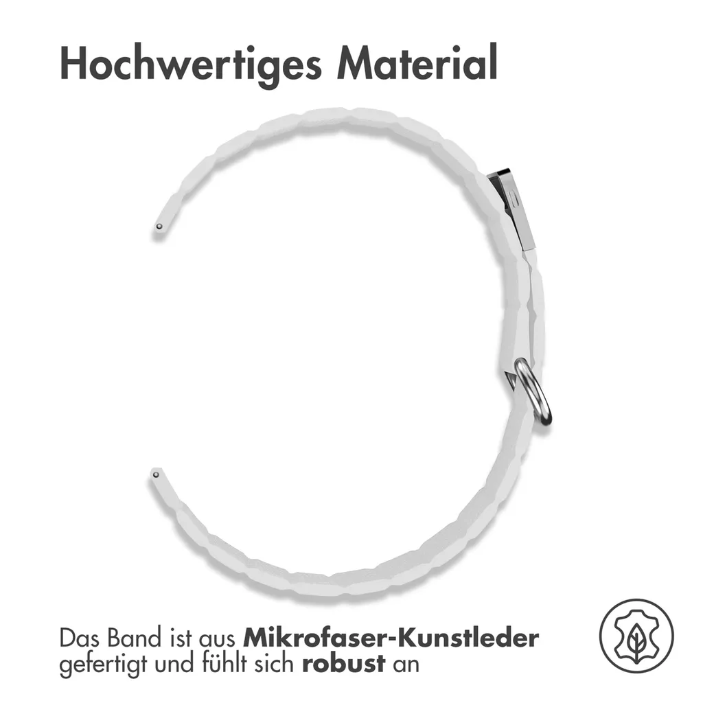 Cinturino 22mm Compatibile Samsung Galaxy Watch 3 Huawei GT2 Xiaomi S3 S4 - 2