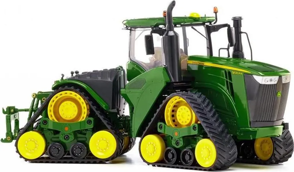 Tracteur John Deere 9620Rx Wiking 77849 avec Chenilles et Finition Métal