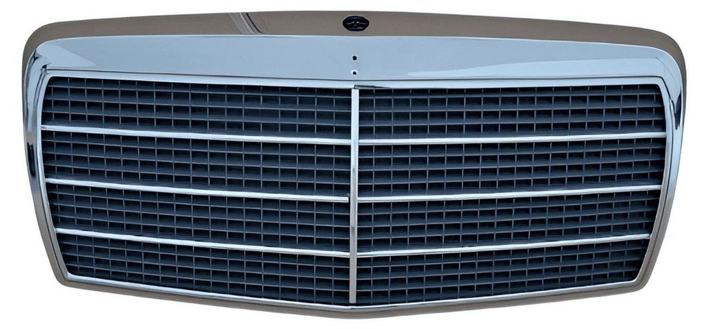 Kühlergrill Grill Gitter Chrom Rahmen für Mercedes S-Klasse W126 ab 1981-1991 – Produktansicht