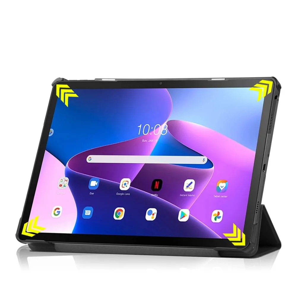 Tech-Protect Smartcase Lenovo Tab M10 Plus 10.6 3rd Gen Nero - Offerta - 4