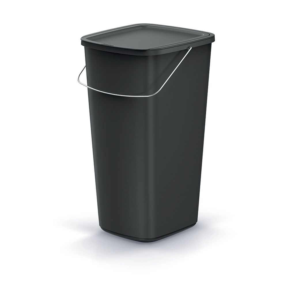 Corbeille à papier Keden, noir, capacité 25L, Compacta Q Image du produit 