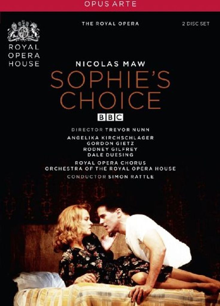 Sophie's Choice: Royal Opera House (Rattle) DVD (2010) Trevor Nunn cert E 2