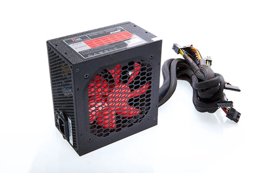 Alimentation itek DESERT 650W ATX avec Ventilateur Silencieux Rouge - 4