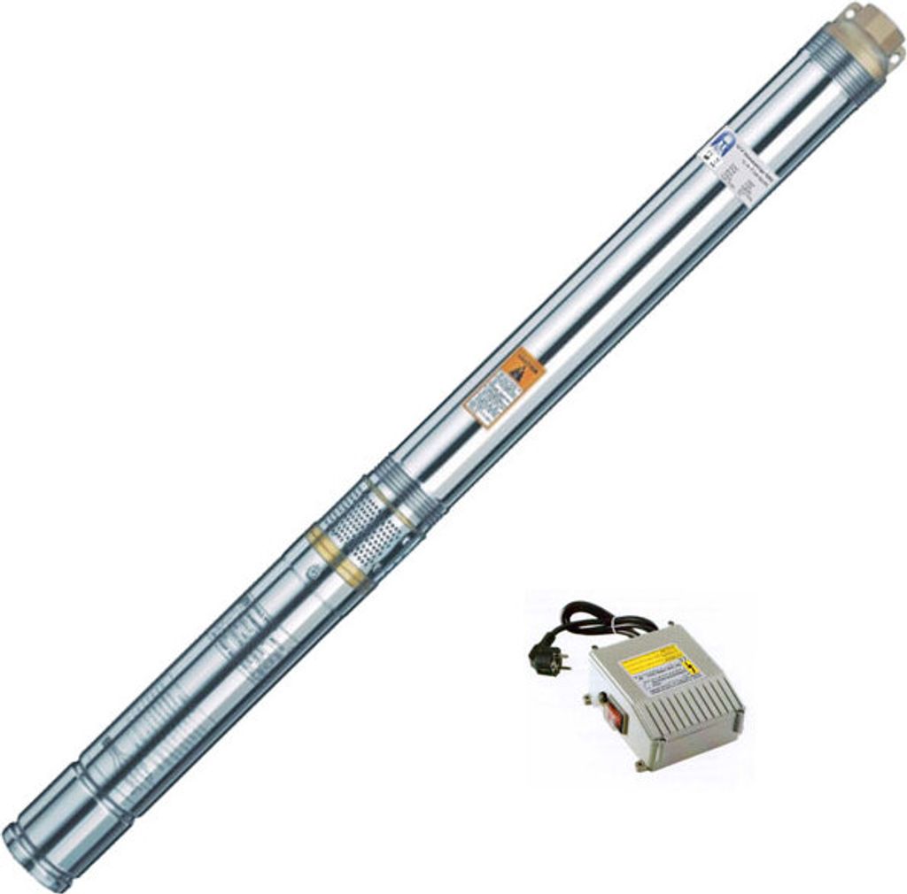 Agora-Tec® 3 Zoll Brunnenpumpe Tiefbrunnenpumpe 750W 30m Produktbild 