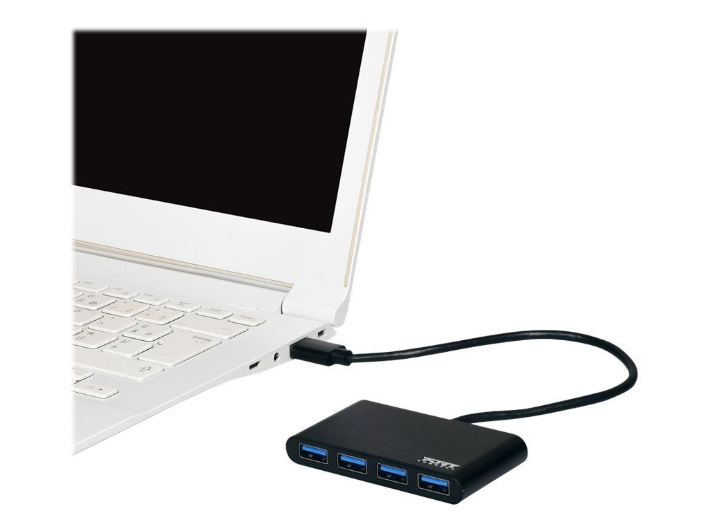 PORT Designs PORT Connect - Hub - 4 x SuperSpeed USB 3.0 Obrázek produktu 