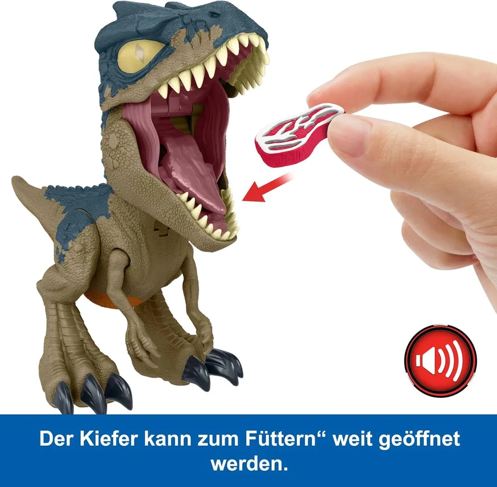Dinosaure Interactif Allosaurus Mega Roar Jurassic World avec Sons Réels