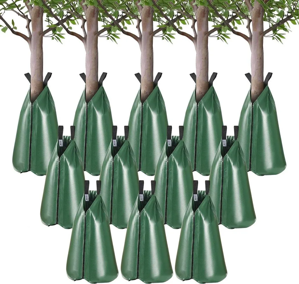 Lot de 12 sacs d'arrosage pour arbres 20 gallons à libération lente