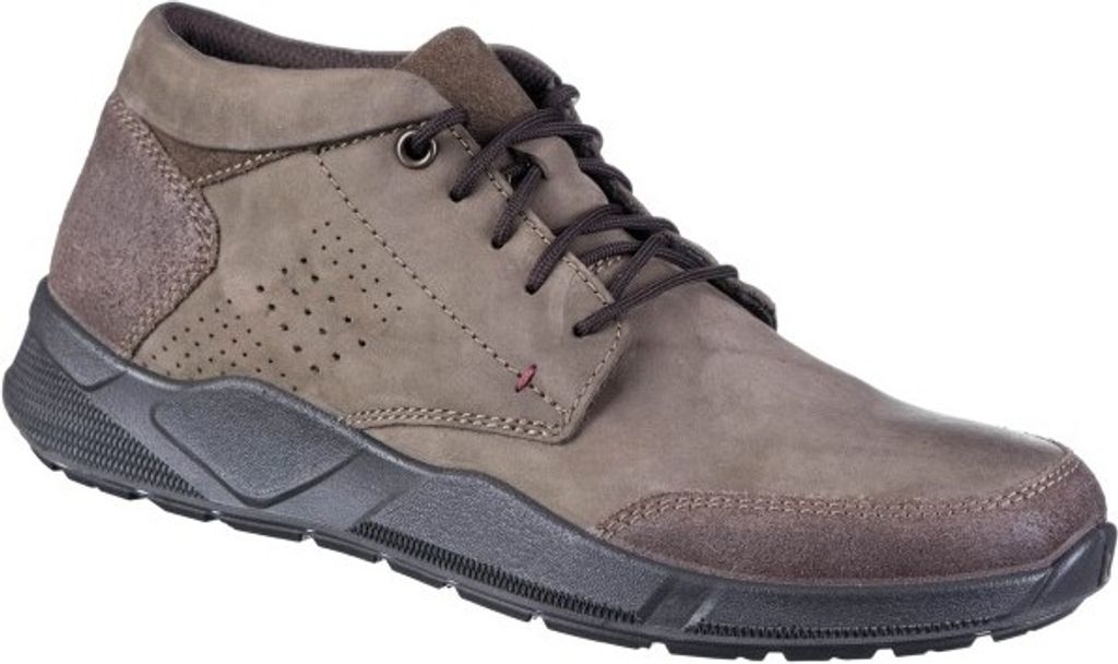 JOMOS Herren Leder Boots choco, Jomos Aircomfort Fußbett, Climafutter