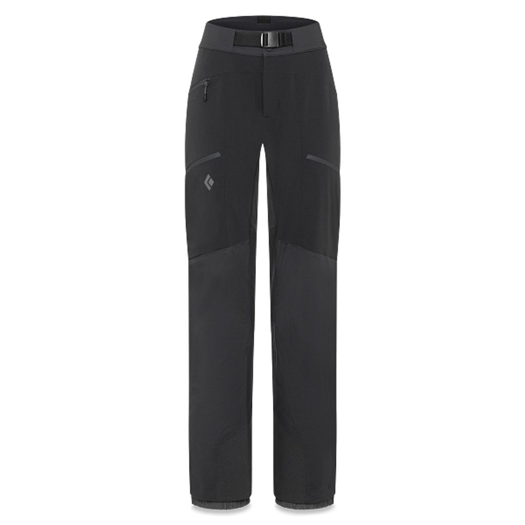 W Dawn Patrol Hybrid Pants, Black, Large, Damen - Black Diamond, AP7410510002LRG1