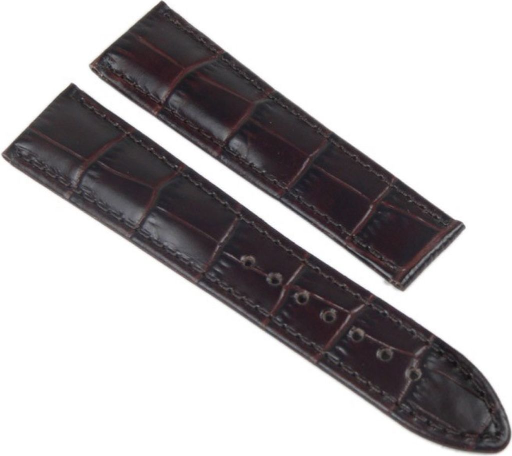 Maurice Lacroix Uhrenband 20mm Leder braun für Le Classic Faltschließe