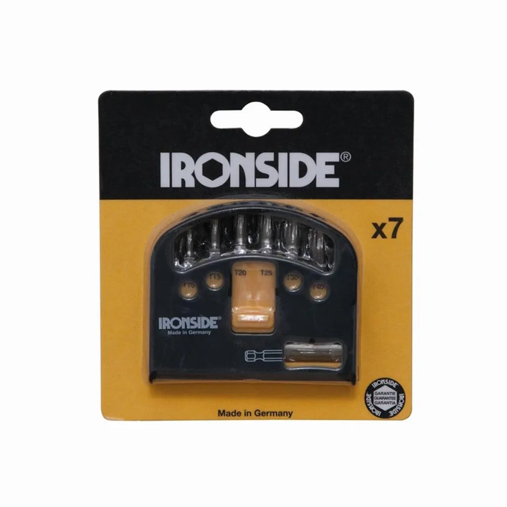 Coffret d'embouts Torx TX avec porte-embout magnétique Ironside 244-059