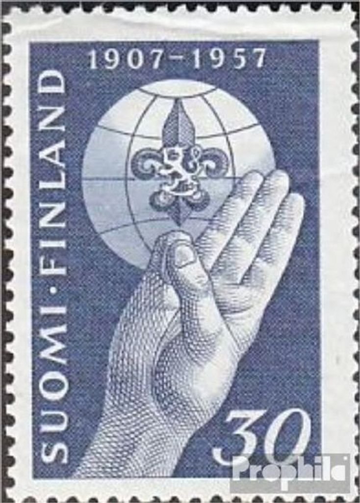 Briefmarken Finnland 1957 Mi 473 (kompl.Ausg.) postfrisch Pfadfinderbewegung