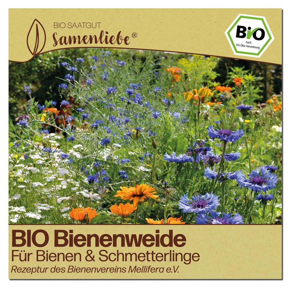 Samenliebe  Bienenweide Samen | Für Bienen & Schmetterlinge Produktbild 