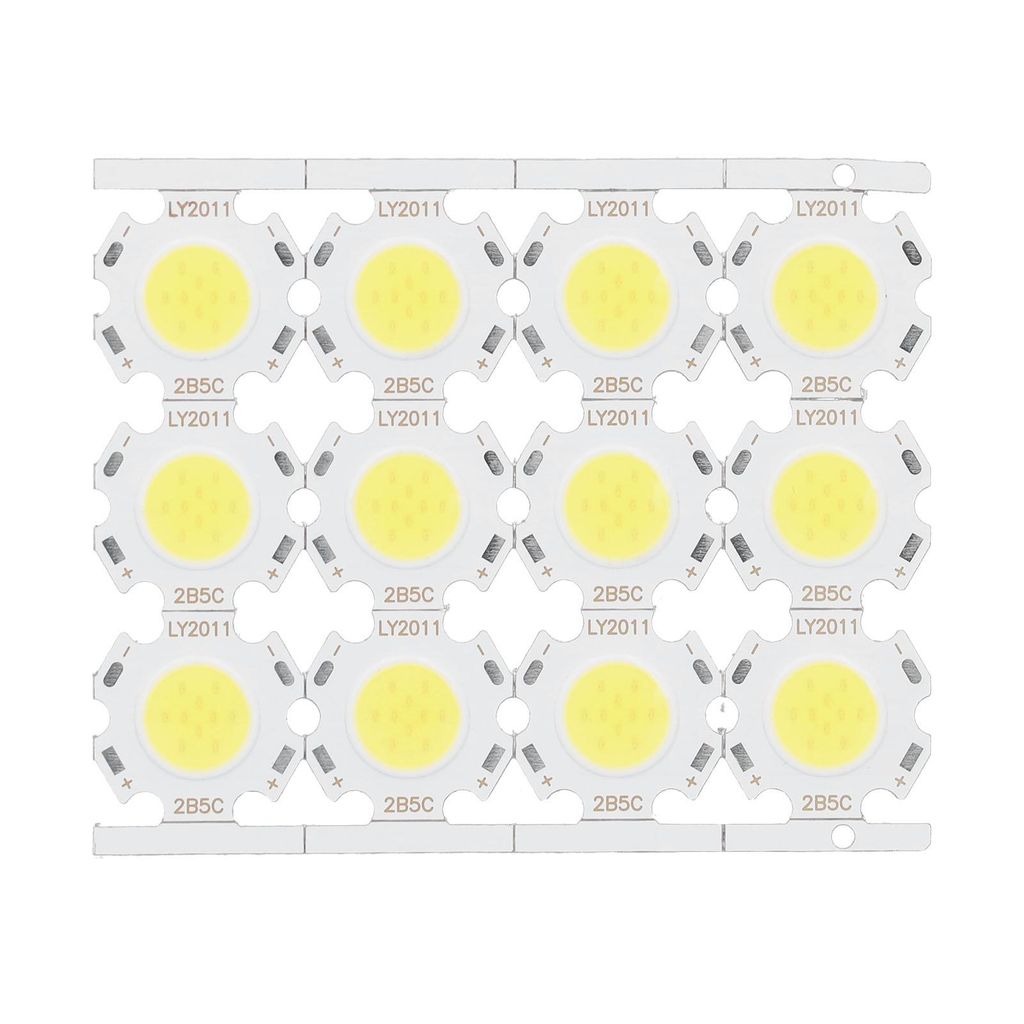 12 COB LED čipov, 5 W, 15-17 V, pre DIY reflektory, Obrázok produktu 