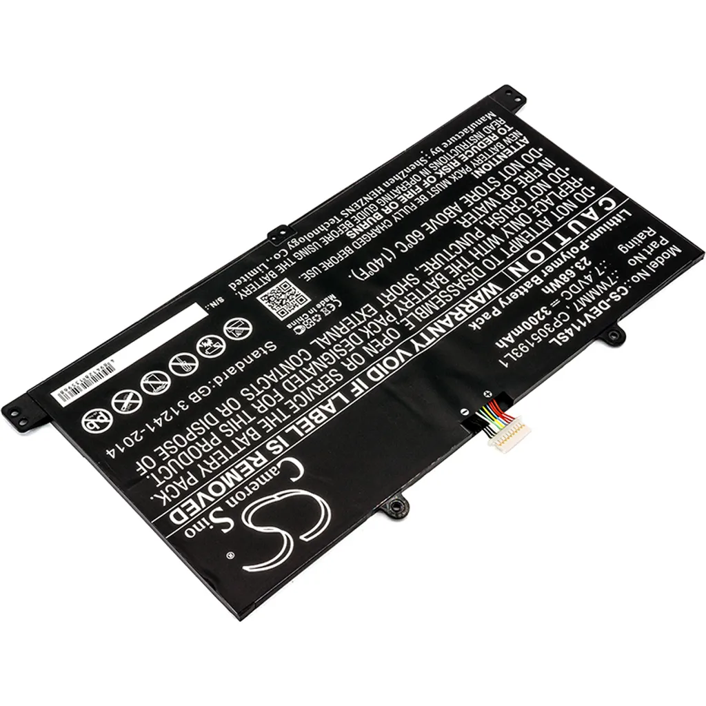 Batterie pour dock clavier Dell Venue 11 Pro idéale pour le télétravail