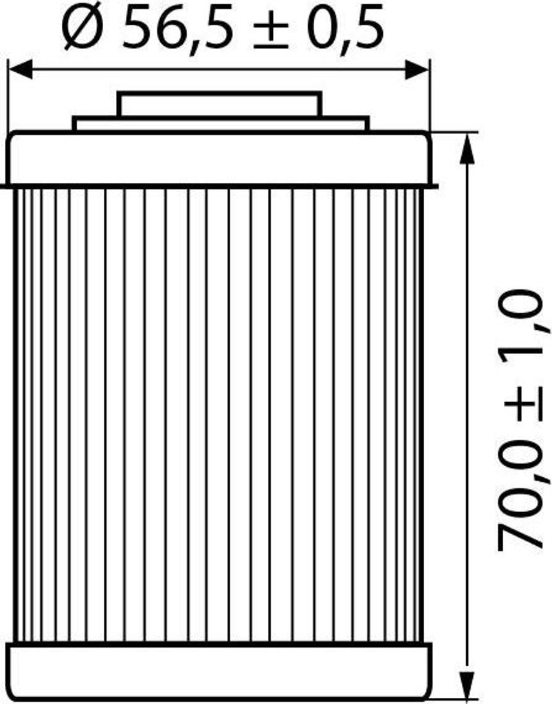 Hi-Q Ölfilter OF152 71mm für Aprilia/Voxan/CanAm bei POLO