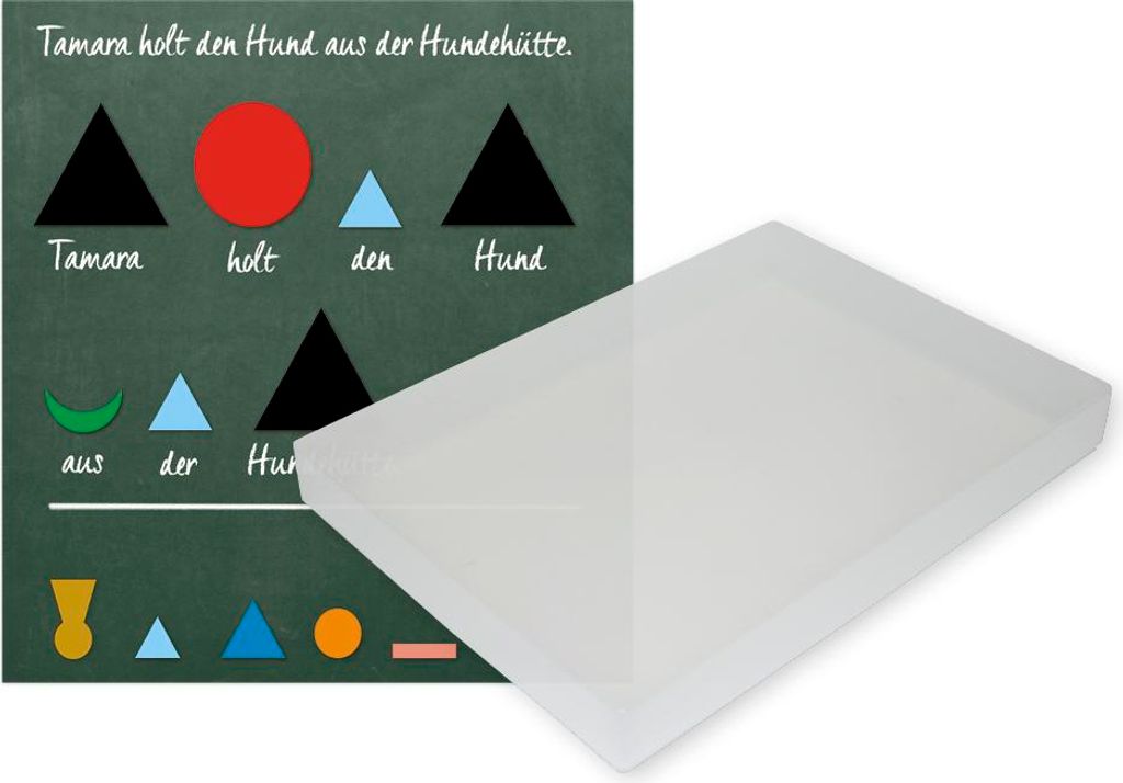 TimeTEX Set Wortarten-Symbole, magnetisch, 60-tlg., in Box "Montessori Premium"