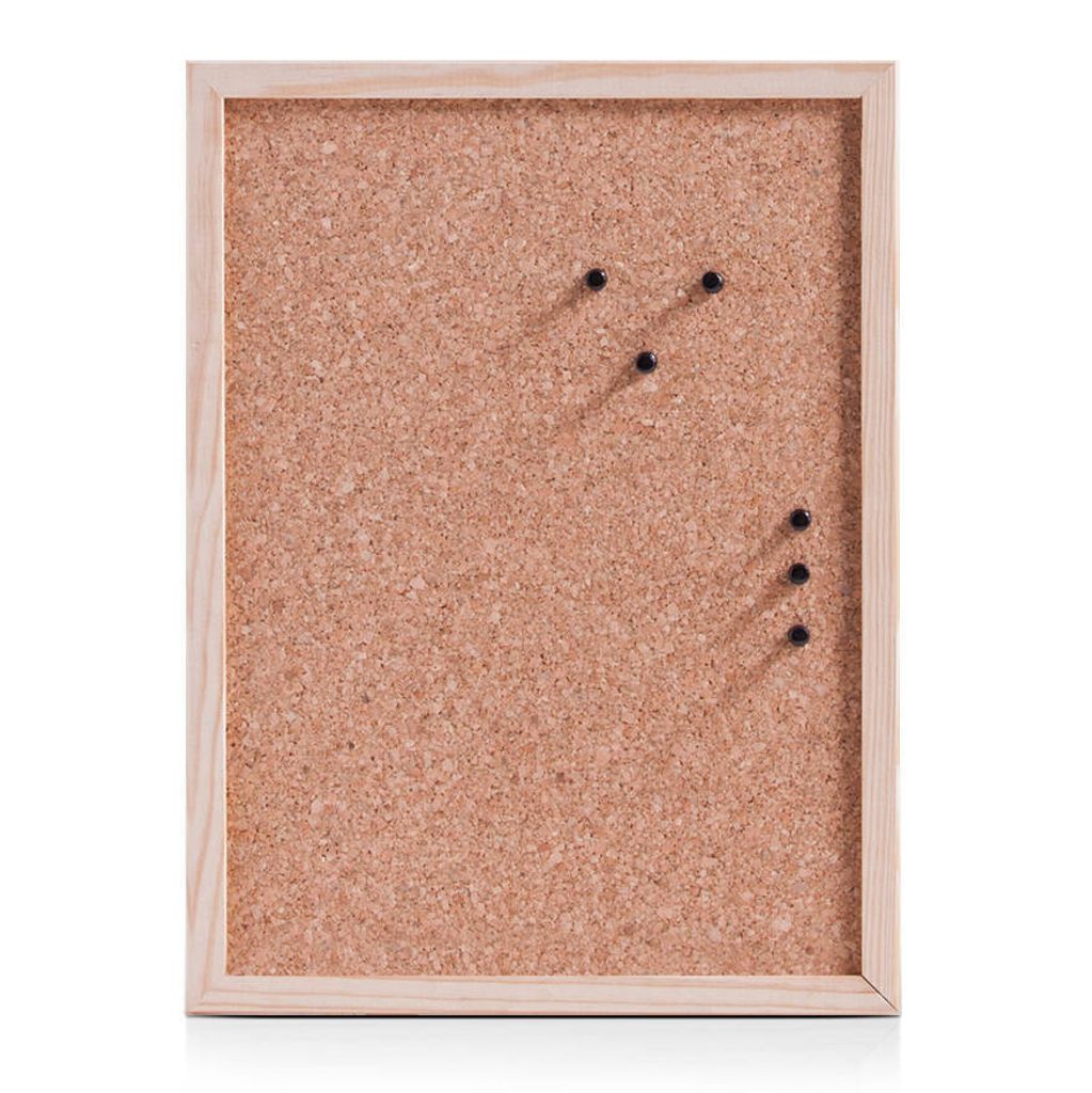Zeller Pinbord, Kork, natur 30x40 Produktbild 