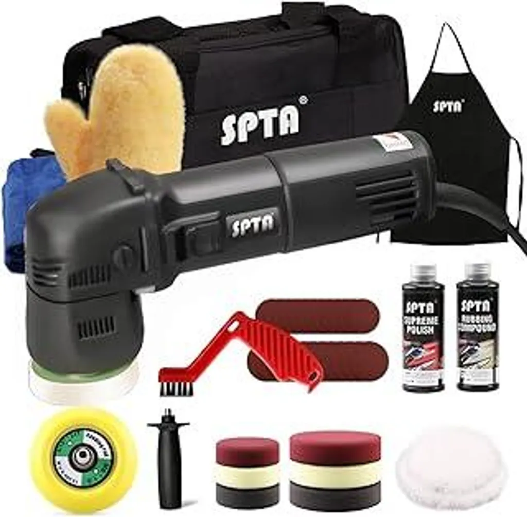 Lucidatrice SPTA 750W 9mm: Il Segreto del Detailing per Piccoli Spazi