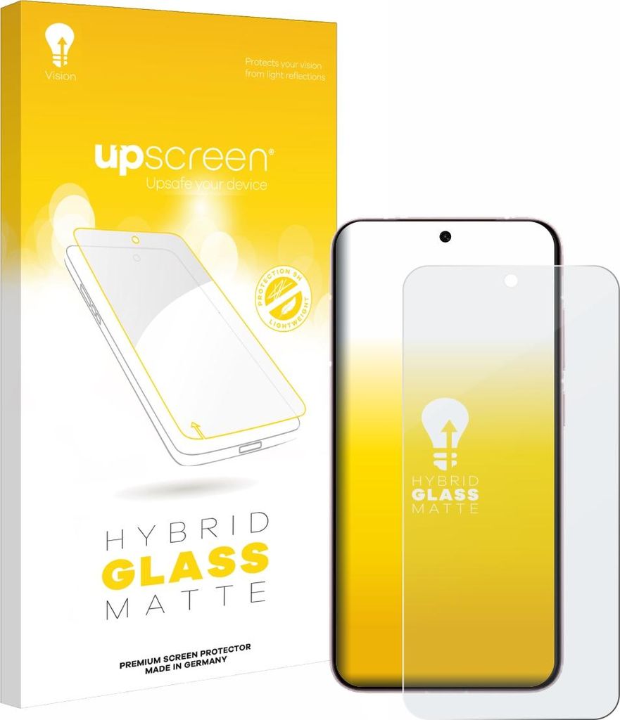 upscreen Entspiegelungs Schutzglas für Vivo X200 FE Schutzfolie Panzer Folie Glas Display Schutz matt